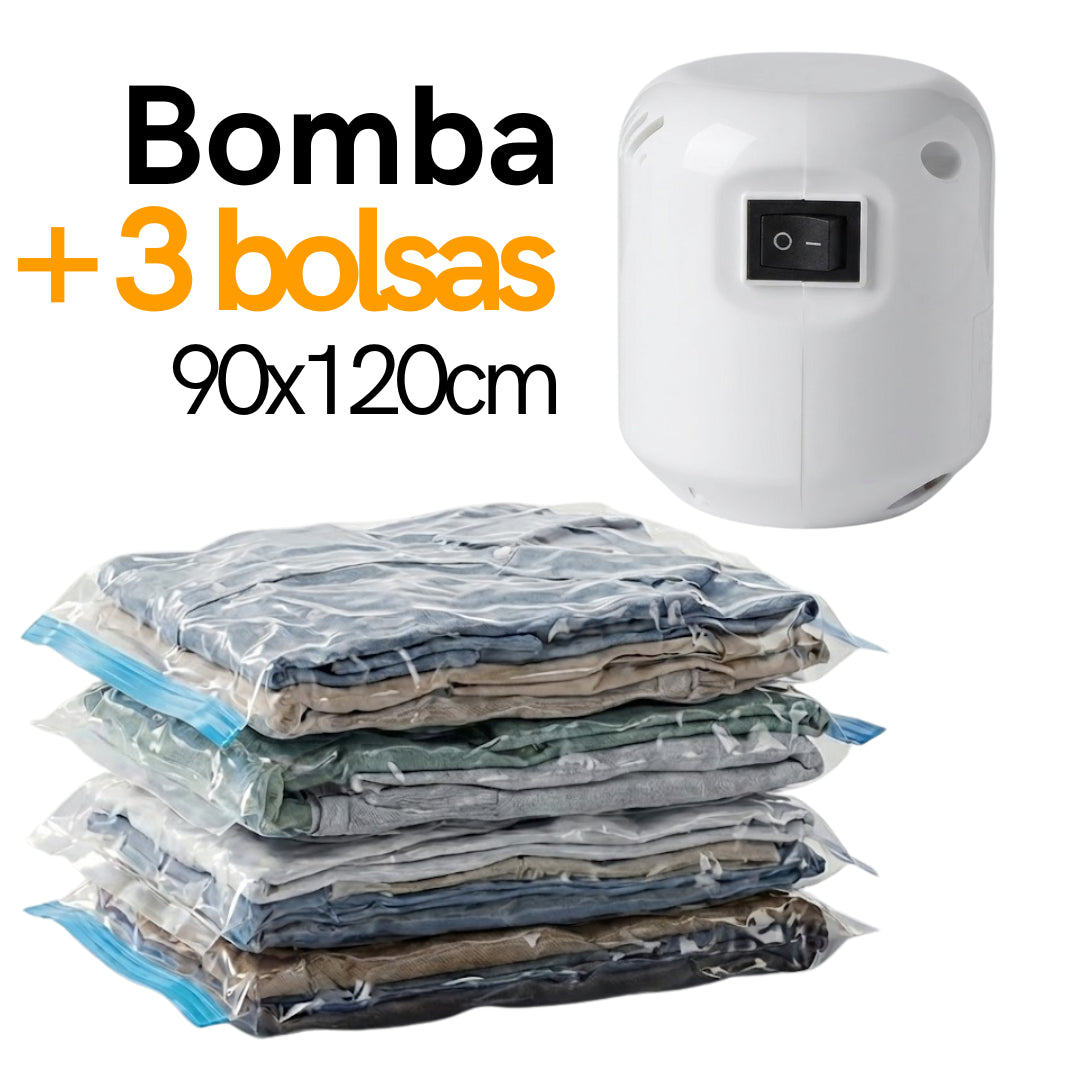 KIVAN Vacío+ | Pack Ahorra Espacio para Clóset y Viajes – Paga Solo al Recibir