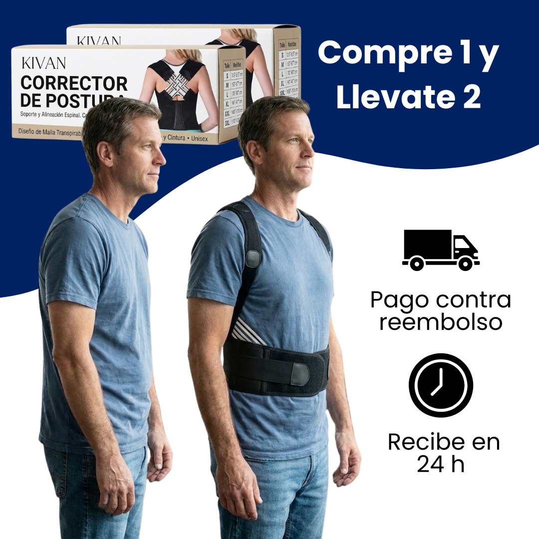 Compre 1 y Llévate 2 – Kivan Soporte Postural (Alivio y comodidad en tu día a día)